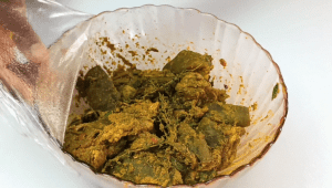 Cover with a cling film and marinate in the fridge for at least 3 hours