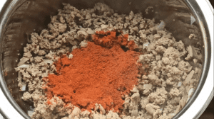Add chili powder, it is the main ingredient of this easy chili recipe