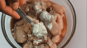 Marinate the chicken