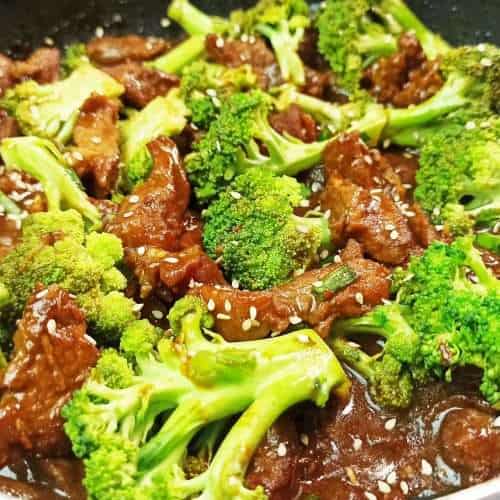 Beef and Broccoli stir fry
