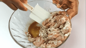 Stir to combine and keep the beef marinade aside