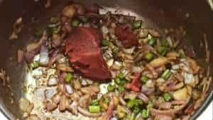 Add tomato paste