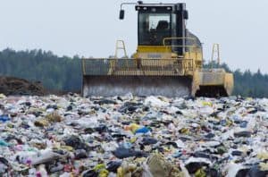 Landfill is an anthropogenic source of air pollutants